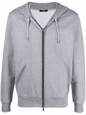 Sudadera con capucha con cordones Balmain gris