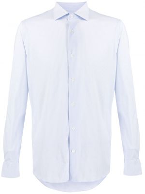 Camisa manga larga Corneliani azul