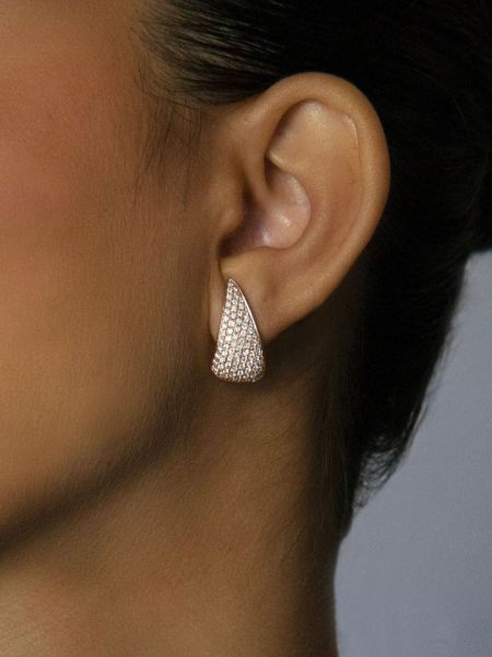 Boucles d'oreilles en or rose Anita Ko