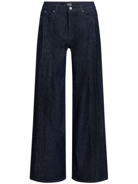Jeans large Karl Lagerfeld bleu