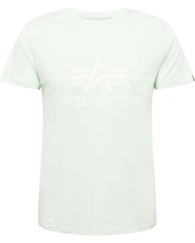 T-shirt Alpha Industries hvid