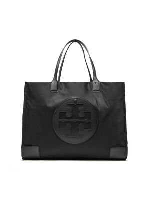 Nakupovalna torba Tory Burch črna