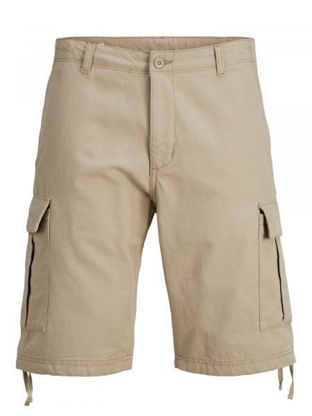 „cargo“ stiliaus kelnės Jack & Jones smėlinė
