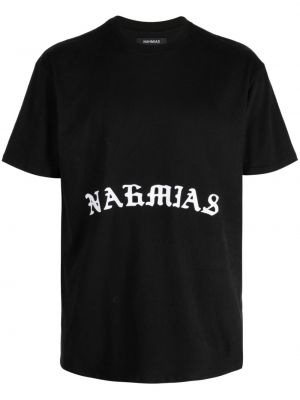 T-shirt aus baumwoll mit print Nahmias