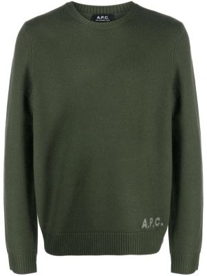Жакардов пуловер A.p.c.
