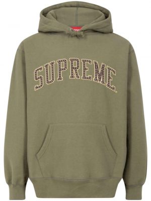 Stern hoodie Supreme grün