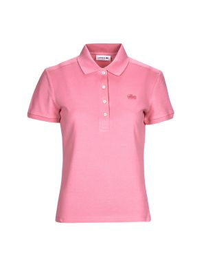 Polo majica kratki rukavi Lacoste ružičasta