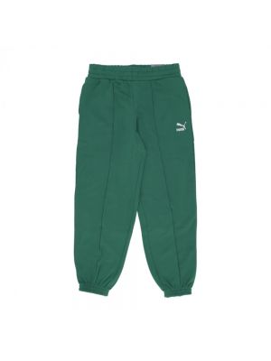 Spodnie sportowe Puma zielone