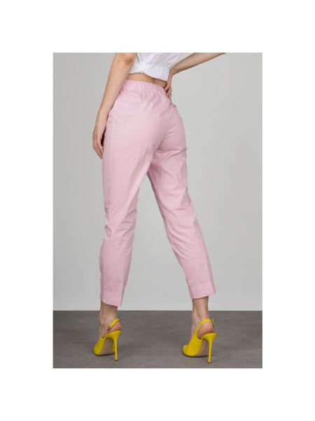 Pantalones chinos Semicouture rosa