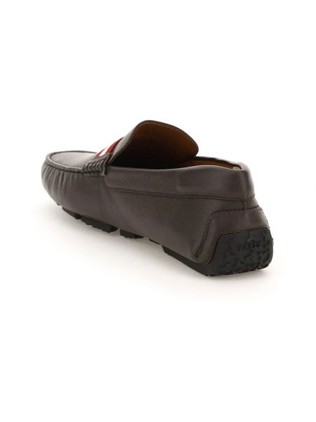 Loafers de cuero Bally marrón