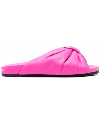 Sandalias con volantes Balenciaga rosa