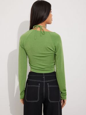 Tričko s dlhými rukávmi Envii zelená