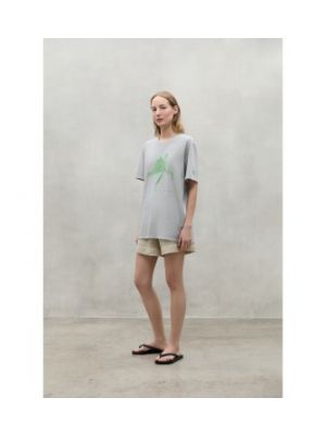 T-shirt en coton Ecoalf gris