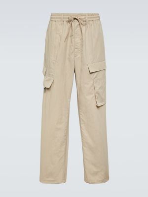 Pantalones cargo de nailon Y-3 beige
