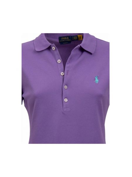 Polo slim fit Polo Ralph Lauren violeta