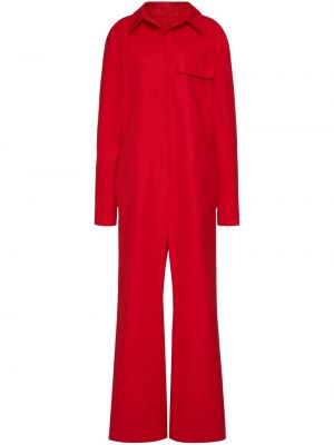 Pükskostüüm Valentino Garavani punane