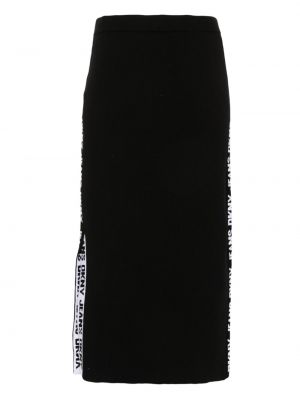 Žakárové sukně Dkny černé