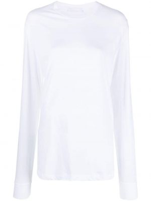 Koszulka z okrągłym dekoltem Wardrobe.nyc biała