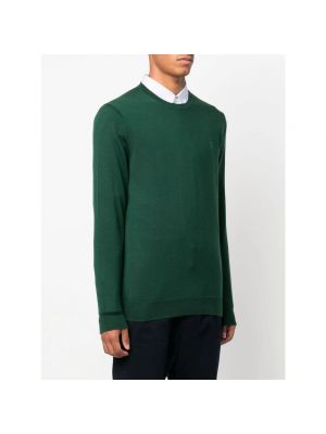 Jersey de tela jersey de cuello redondo elegante Polo Ralph Lauren verde