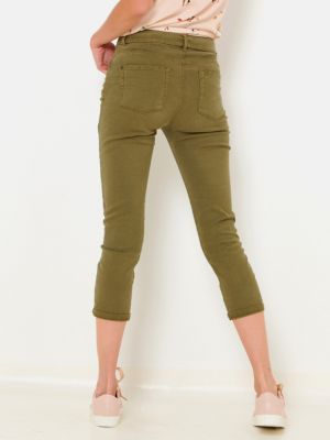 Pantaloni Camaieu verde