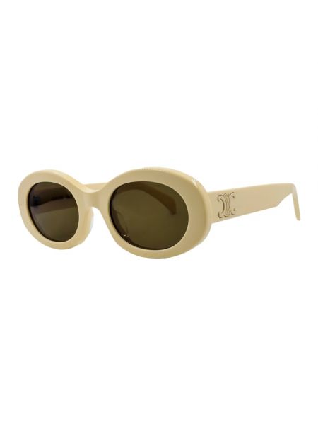 Okulary przeciwsłoneczne Céline beżowe
