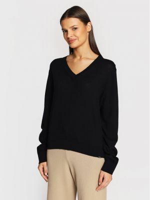 Пуловер Ecoalf черно
