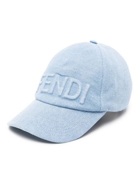 Casquette Fendi bleu