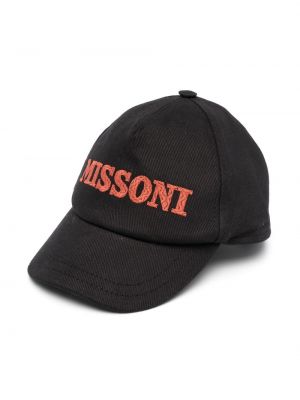 Cap for piger Missoni Kids sort