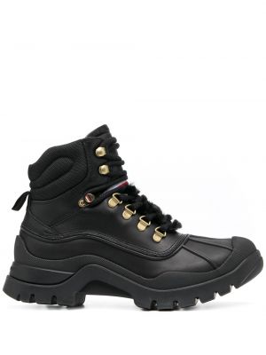 Botas de montaña con cordones Tommy Hilfiger negro