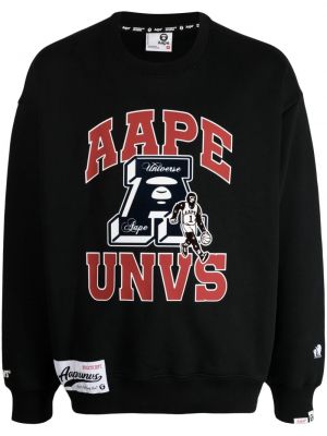 Sweatshirt aus baumwoll mit print Aape By *a Bathing Ape®