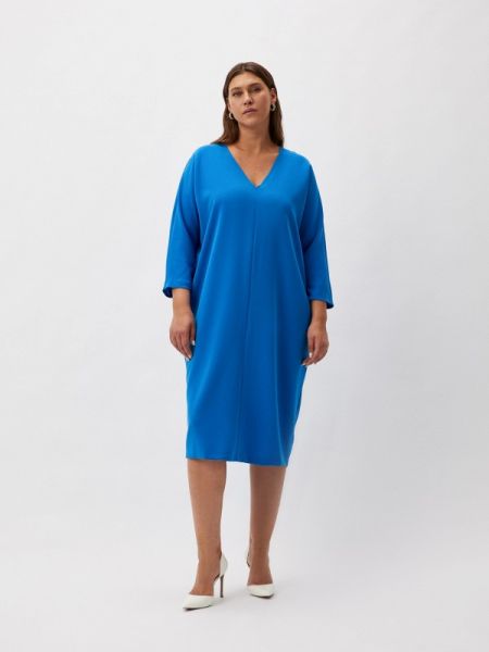 Платье Marina Rinaldi синее