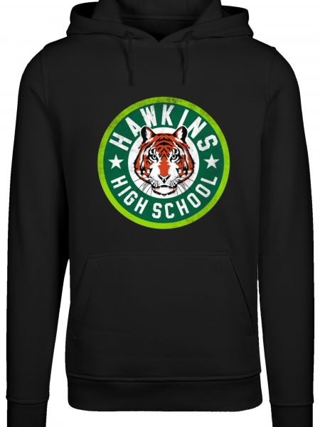 Тигровый пуловер F4nt4stic черный