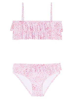 Blomstret bikini for piger Melissa Odabash Kids pink