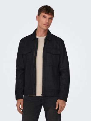 Chaqueta Only & Sons negro