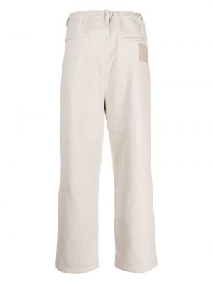 Pantalon droit plissé Izzue gris