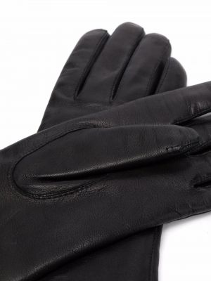 Leder handschuh Mackintosh schwarz
