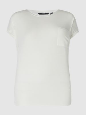 Koszulka Vero Moda Curve biała