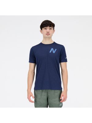 Camiseta New Balance azul