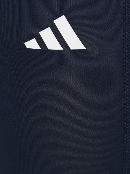 Spodnie sportowe w paski z nadrukiem Adidas Performance