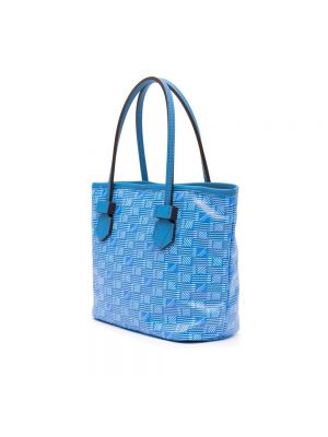 Shopper handtasche Moreau Paris blau