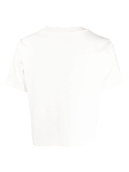Marškinėliai su karoliukais Izzue balta