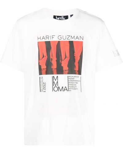 T-shirt aus baumwoll Haculla weiß