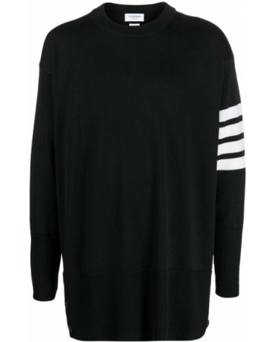 Volneni pulover Thom Browne črna