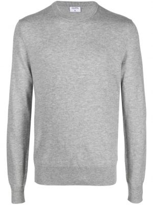Bavlněný svetr z merino vlny Filippa K šedý