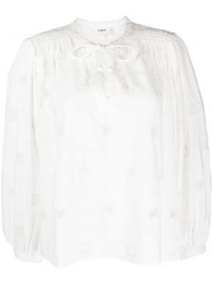 Haftowana bluzka Ba&sh biała