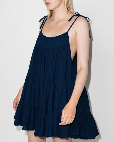 Mini vestido Honorine azul