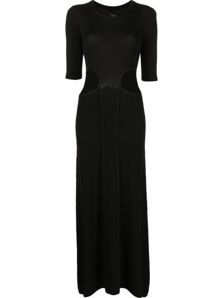 Μάξι φόρεμα Bevza μαύρο