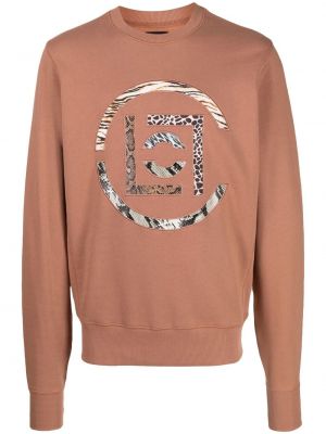Sweatshirt mit print Clot braun