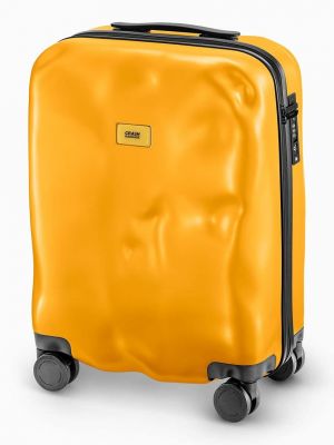 Желтый чемодан Crash Baggage