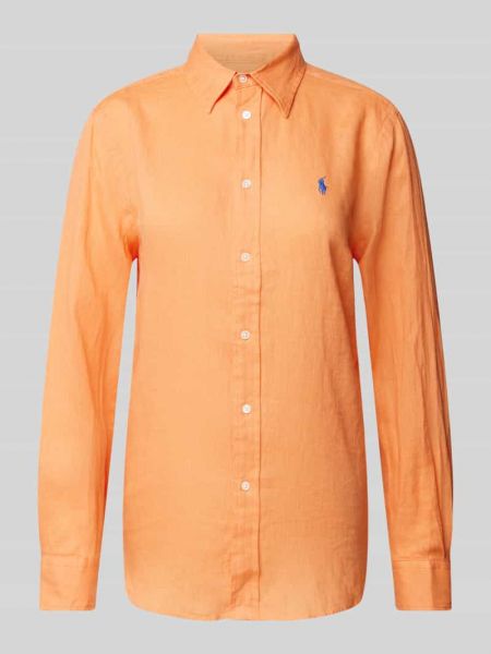 Koszula Polo Ralph Lauren pomarańczowa